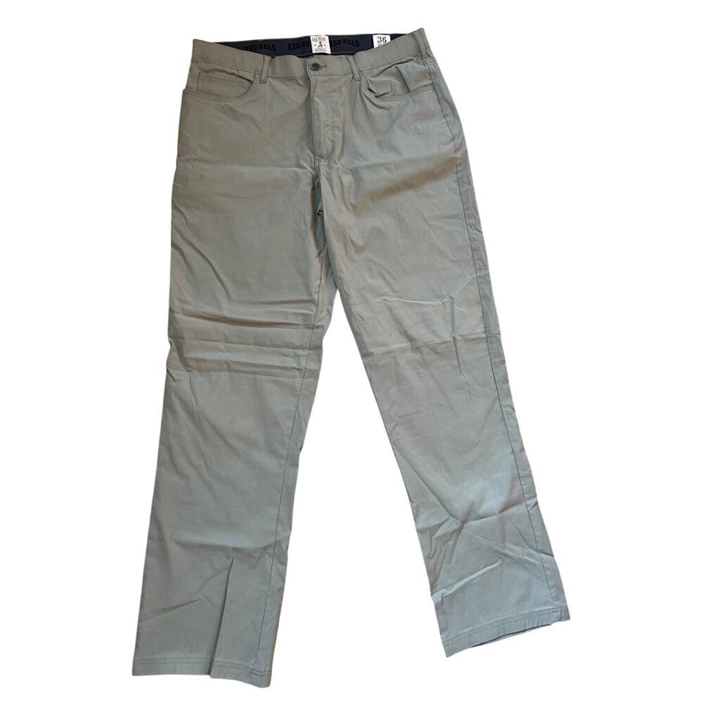 Red Head Brand Co Ultimate Work Pants, Tan, Men's size 36 /34